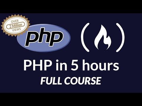 PHP Programming Language Tutorial - Full Course
