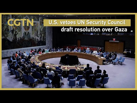 U.S. vetoes UN Security Council draft resolution over Gaza
