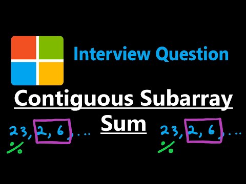 Continuous Subarray Sum - Leetcode 523 - Python