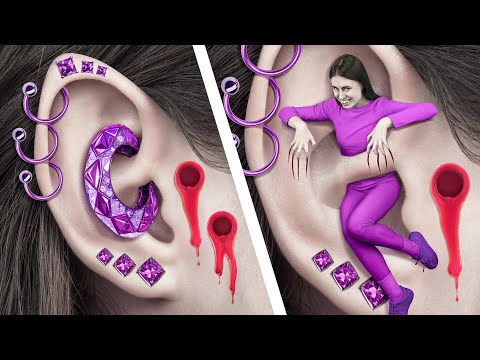 オタクから美人のヴァンパイアに / もしTikTokのガジェットが人間だったら！