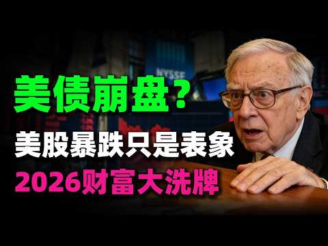 深度拆解：美債崩盤倒數！為何說美股只是表象？普通人如何自救？