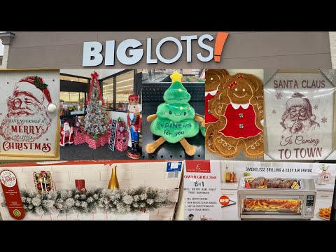 BIG LOTS IS BACK!!  GRAND OPENING CHRISTMAS FINDS!!  #christmas 