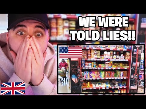 Brit Reacts to What other countries are told is "American"