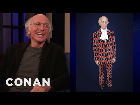 Larry David’s Alternate GQ Looks | CONAN on TBS