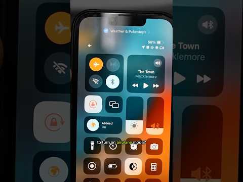 does airplane mode actually do anything? #tech