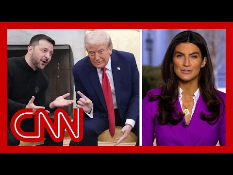 What Kaitlan Collins saw during fiery Trump-Zelensky argument