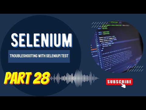 Troubleshooting with selenium automation testing