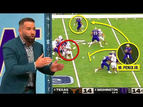 Michael Penix Jr. Isn't Who We Thought He Was - QB Film Breakdown | Chase Daniel Show