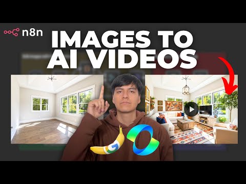 This NanoBanana + KlingAI system creates realistic Real Estate videos (N8N tutorial)