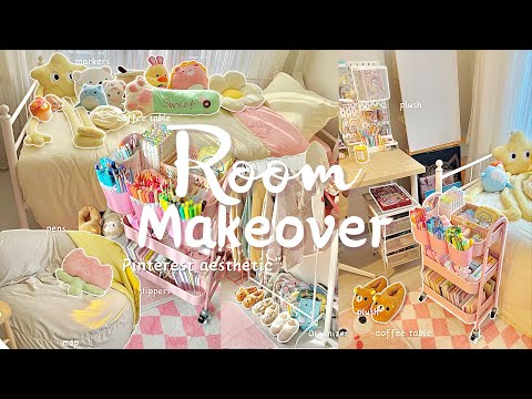 room makeover | aesthetic, cozy, pinterest ☁️