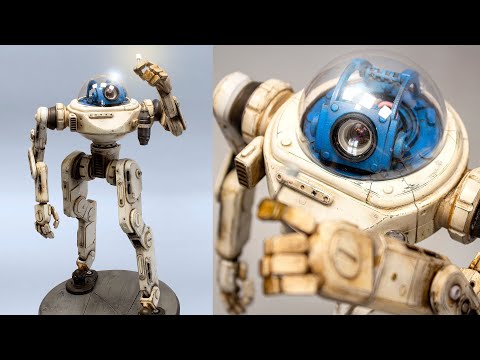I Built a Rusted Humanoid Robot Called The Collector!