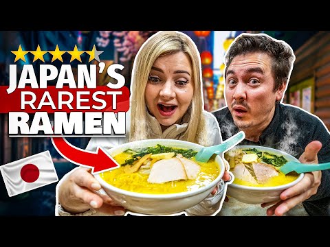 I Tried Japan's RAREST Ramen Flavour🍜