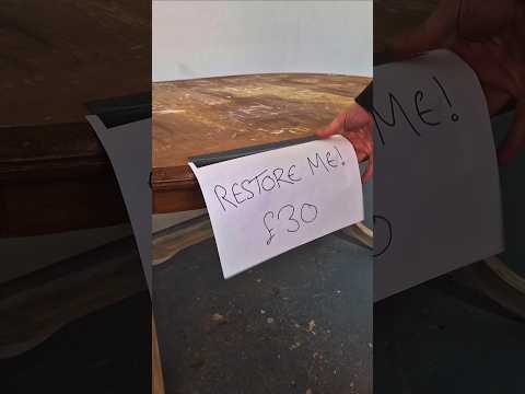 RUINED Cherry extending table RESTORED