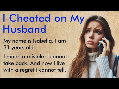 I Cheated on My Husband And It’s Tearing Me Apart ✅ Emotional English Story A1–A2 Level ✅