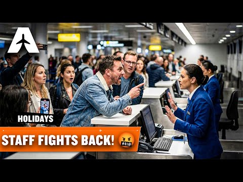 STAFF FIGHTS BACK! 🤬 Rude Passenger INSULTS Clerk & Gets Shut Down! | Holiday Airline Ep.02