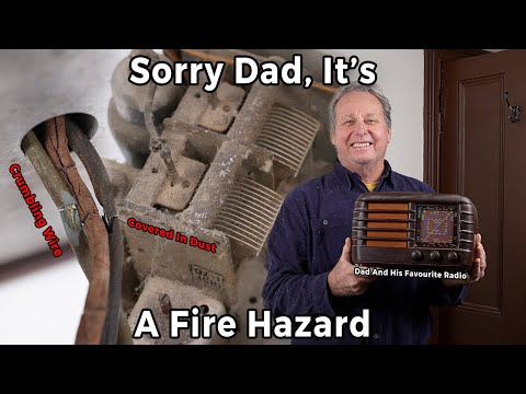 Fixing My Father's Favourite Radio Before It Burns The House Down