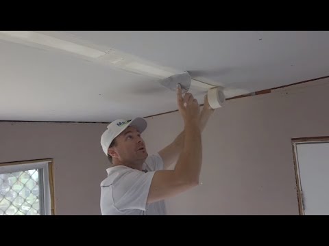 Tips on How to Tape and Mud your Drywall Ceiling