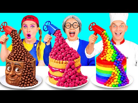 Me vs Grandma Cooking Challenge | Epic Cooking Hacks by GoFun Challenge