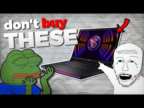 There’s literally no good reason to buy gaming laptops.