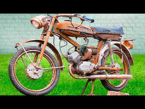 Full Restoration of a 1970 Motorcycle