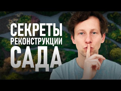 Реконструкция сада: все подводные камни
