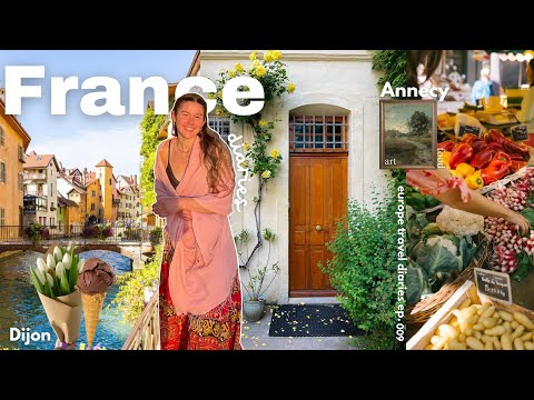 France, a dreamy vlog | food, art and mountains 🏔️✨🌷🎨 ep.010