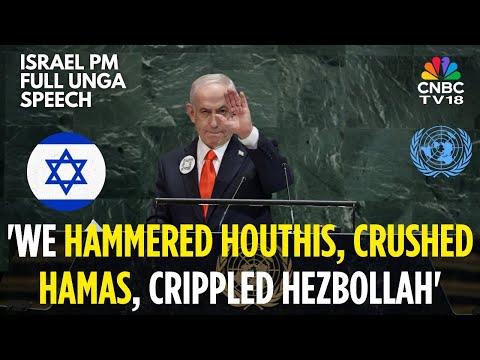 FULL SPEECH: Israel’s Benjamin Netanyahu Address At U.N. General Assembly | N18G | CNBC TV18