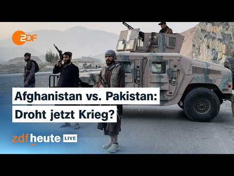Afghanistan gegen Pakistan: Warum die Spannungen eskalieren | Experte bei ZDFheute live