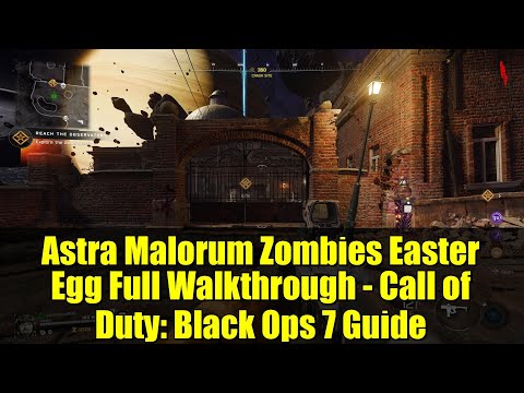 Astra Malorum Zombies Easter Egg Full Walkthrough - Call of Duty: Black Ops 7 Guide