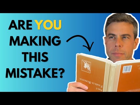 A Common Mistake to Avoid with Lingua Latina