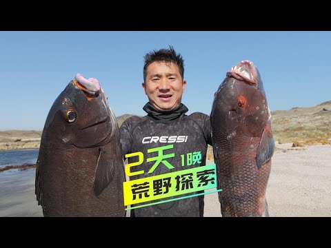 2 days and 1 night of wilderness survival, encountering a moray eel but not daring to take action