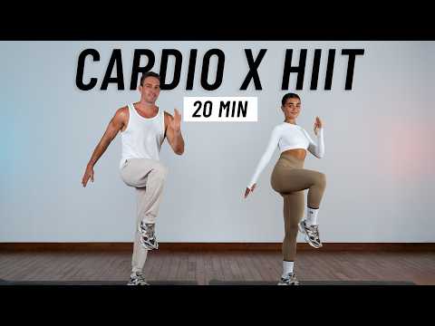 20 MIN INTENSE HIIT WORKOUT - ALL STANDING - Full Body, No Equipment
