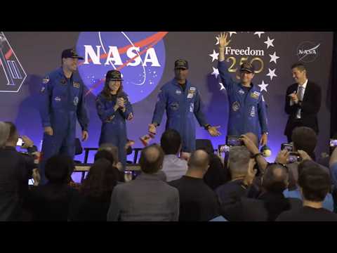 WATCH LIVE: Artemis II crew speaks on historic moon mission