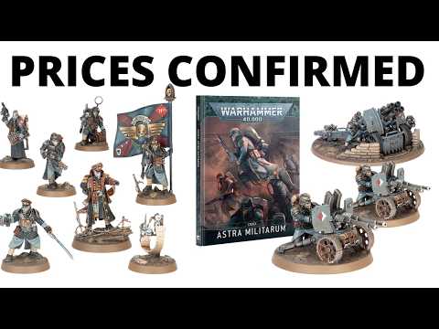 HUGE Warhammer 40K Release Week - New Expansion and Astra Militarum are Here! Releases and Prices