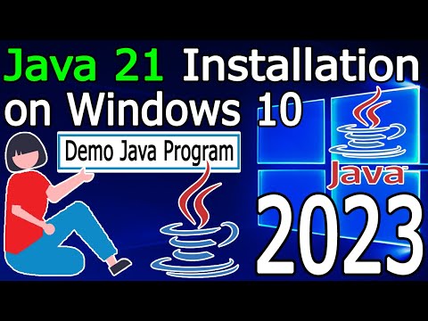 How to Install Java 21 on Windows 10 [ 2023 Update ] JAVA_HOME, JDK installation Complete Guide