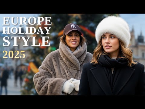 🇵🇱 Winter Holiday Fashion In Krakow | December Street Style 2025