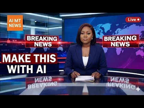 How to Create a Professional TV News Broadcast Using AI Step by Step Tutorial