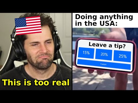 American Reacts to Memes ROASTING the USA