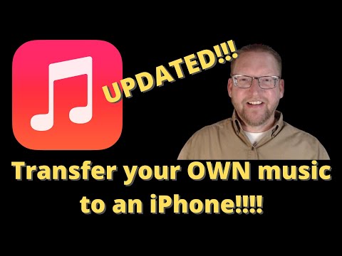 How to Transfer Your Own Music to an iPhone - Transfer ANY MP3 file - UPDATED 2024 Tutorial!!