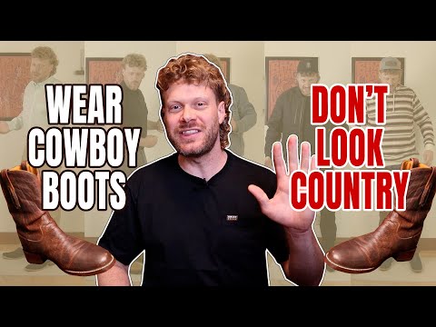 5 Ways to Wear Cowboy Boots Without Looking Country