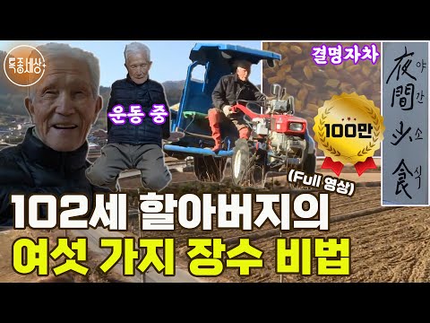 [특종세상] 지치지 않는 체력! 걸어다니는 동의보감! 102세 할아버지의 여섯 가지 장수 비법은? MBN 190201 방송 [Full영상]