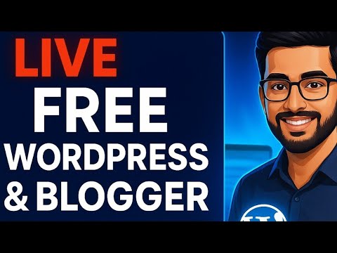 🔴 LIVE — Free WordPress & Blogger Support | Website Fix + Hosting Guide | CodePress Academy