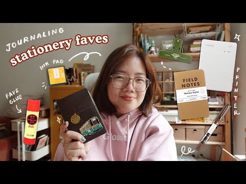 Stationery Favorites for Journaling 📔 My Must-Haves for 2026 | Abbey Sy
