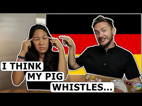 American Girlfriend Tries To Guess German Sayings & Idioms! (Direct Translations)