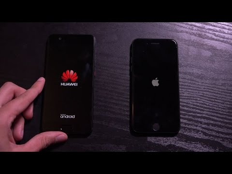 Huawei P10 vs iPhone 7 - Which is Fastest?