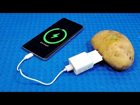 How to Generate free electricity from potato (Charge your phone easily) | Simple Tips