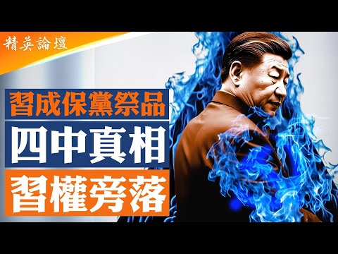 #習近平 私養死士？#四中全會 真相被嚴密掩蓋，「穩定假象」下，習近平已被架空，習權旁落、保黨劇本開演，命運正在將他推向替#中共 做「拔橛子」的可憐人……【#精英論壇】