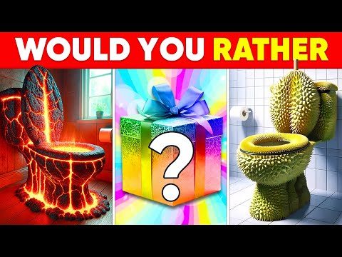 Would You Rather...? MYSTERY Gift Edition 🎁⚠️😨 HARDEST Choices Ever!