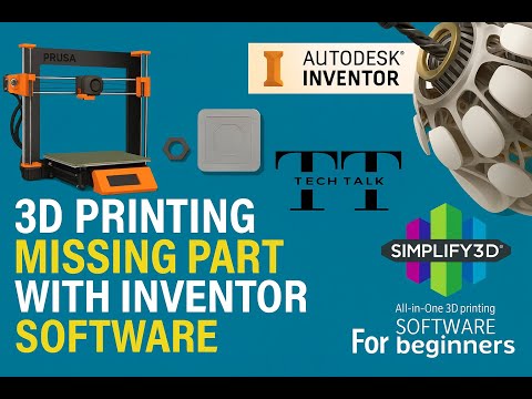 Rebuilding a Missing Part with 3d printer and inventor