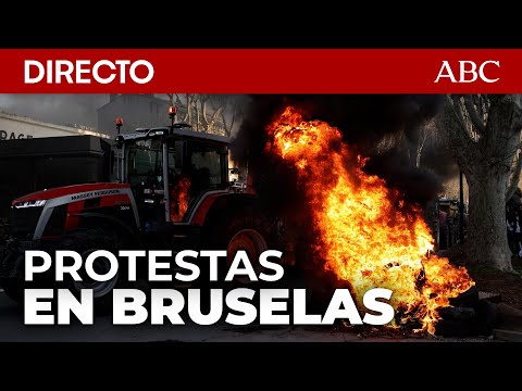 🔴 DIRECTO BRUSELAS | PROTESTAS de AGRICULTORES por el ESTANCAMIENTO de la POLÍTICA agrícola de la UE